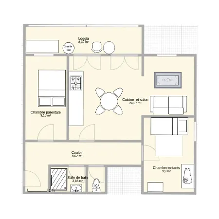 Apartamento Coeur De Village - Proche Des Criques *